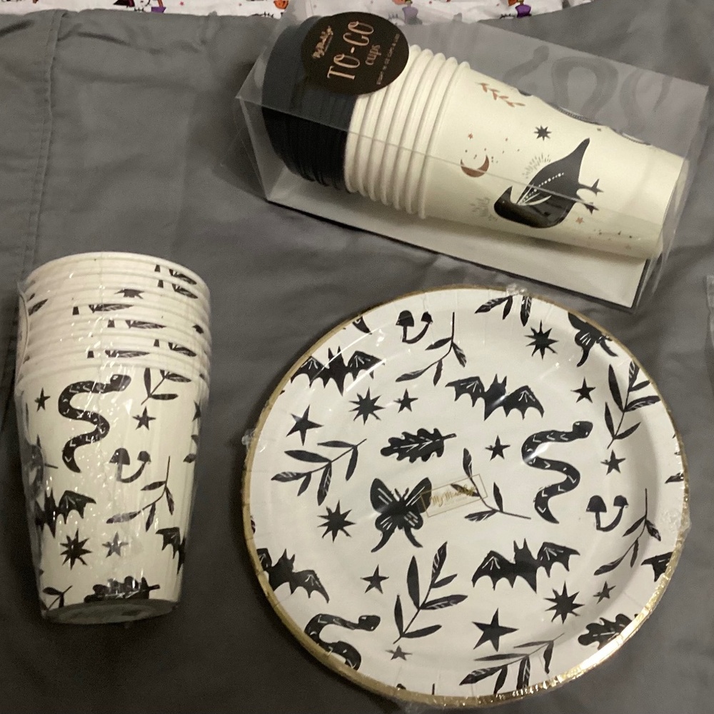 My Mind’s Eye Witch’s Familiars Party Supplies. NIP#